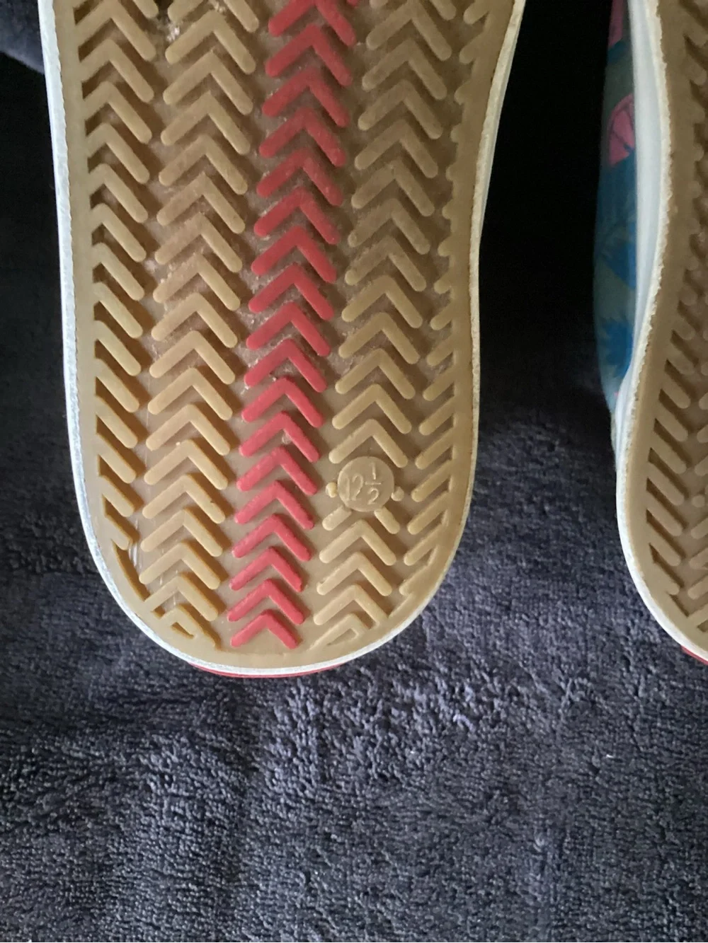 See Kai Run girls high top blue and pink Velcro closure sneakers in size 12 1/2.